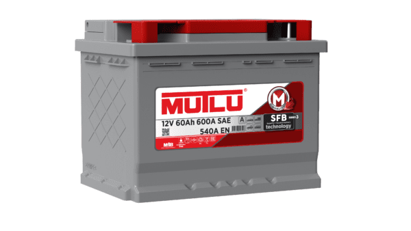 6СТ-60 * MUTLU SFB обратная Толстые 540А 242x175x190 Кальцевый ЕВРОПА н.крепл.
