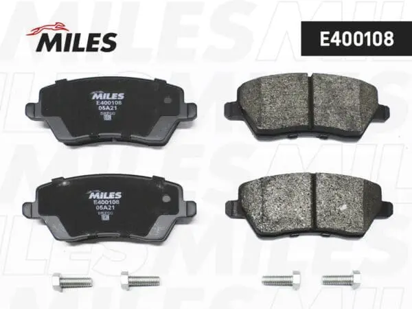 Колодки торм перед Miles E400108 LADA LARGUS/Vesta LowMetallic