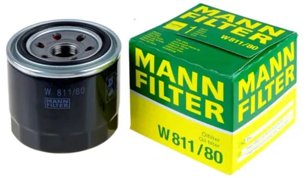 Фильтр масляный MANN W811/80 (Hyundai, Isuzu)