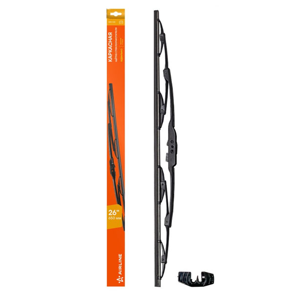 Щетка стеклоочистителя AIRLINE AWBK650 650мм каркасная