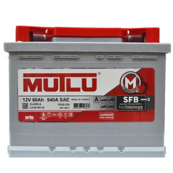 6СТ-70 * MUTLU SFB прямая Тонкие 630А 260x173x225