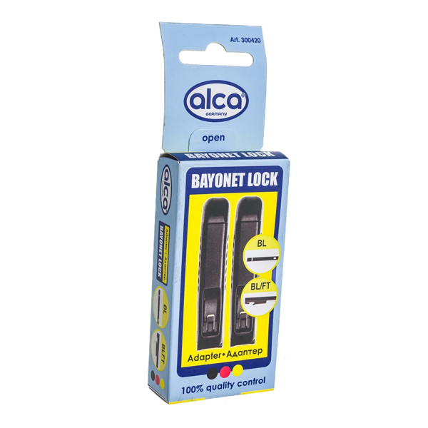 Адаптеры для щеток ALCA с прямым поводком BL (2 шт) (байонет)