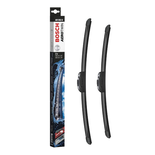 Щетка стеклоочистителя BOSCH AeroTwin AR502S 500/450 мм бескар. 2шт 3397118995