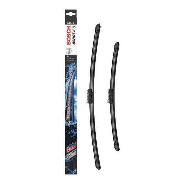 Щетка стеклоочистителя BOSCH AeroTwin A187S 600/450 мм бескар. 2шт 3397007187