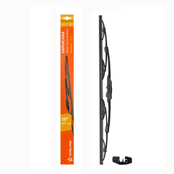 Щетка стеклоочистителя AIRLINE AWBK475 475мм каркасная