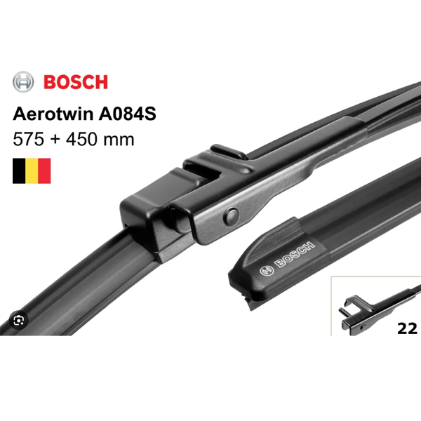 Щетка стеклоочистителя BOSCH AeroTwin A084S 575/450 мм бескар. 2шт 3397007084 1 Щетка стеклоочистителя BOSCH AeroTwin A084S 575/450 мм бескар. 2шт 3397007084