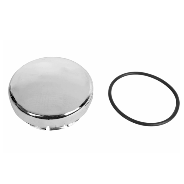 Колпак ступицы АвтоВАЗ 21103103065 хром с прокладкой