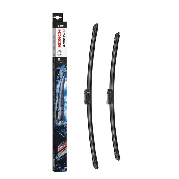 Щетка стеклоочистителя BOSCH AeroTwin A966S 600/530 мм бескар. 2шт 3397118966