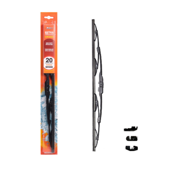 Щетка стеклоочистителя AIRLINE AWBK510 510мм каркасная