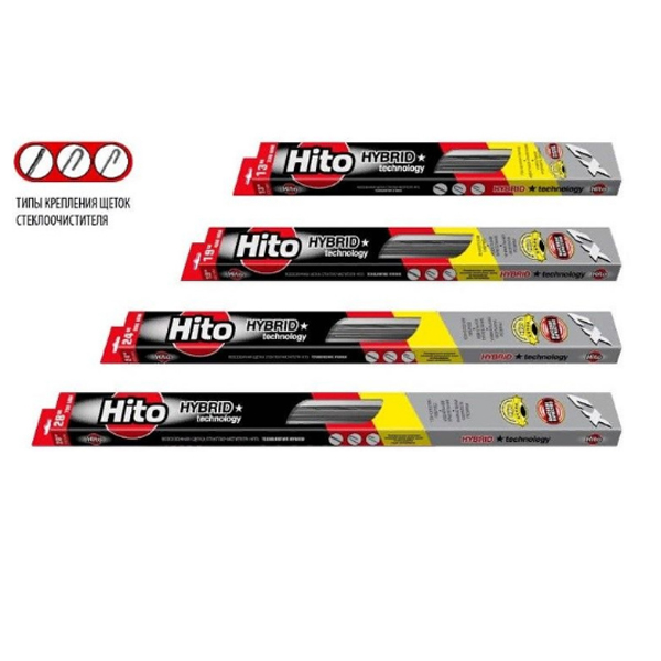 Щетка стеклоочистителя HITO HYBRID X7 28 700 мм