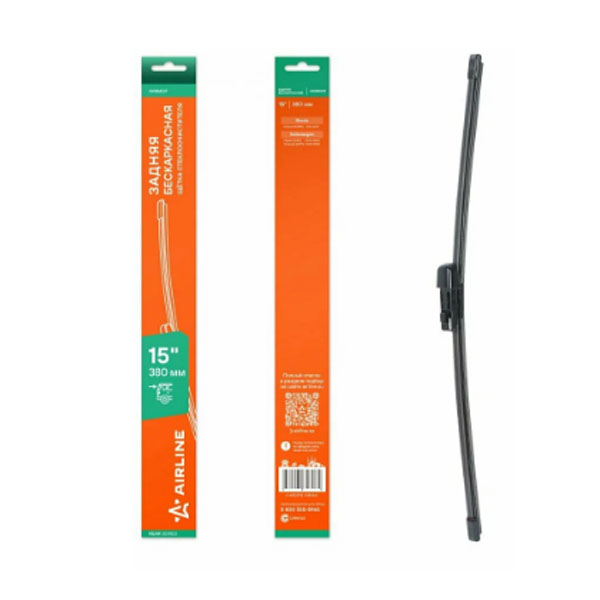 Щетка стеклоочистителя AVIEL бескаркасная (380мм)