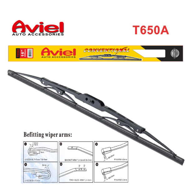 Щетка стеклоочистителя AVIEL T650A24 каркасная 24" 610мм