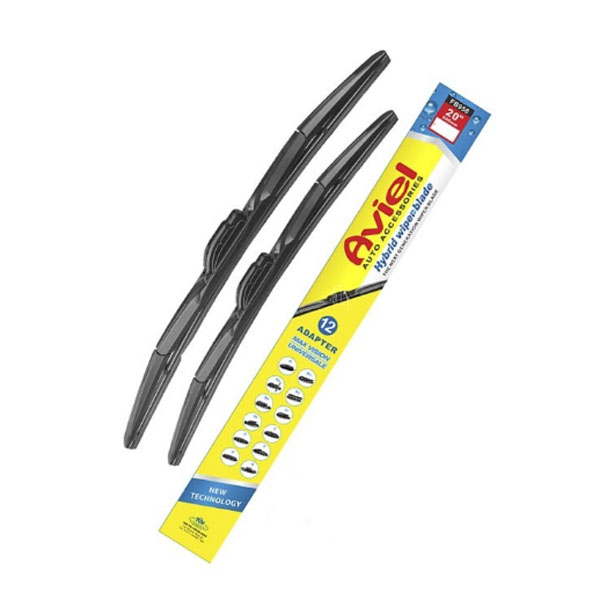 Щетка стеклоочистителя AVIEL гибридная (400мм) 12 адаптеров T16016