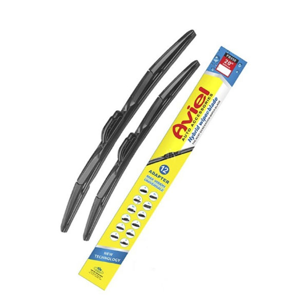 Щетка стеклоочистителя AVIEL гибридная (450мм) 12 адаптеров T16018