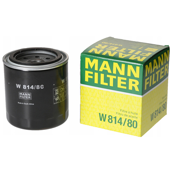 Фильтр масляный MANN W814/80 (Honda u.a.)