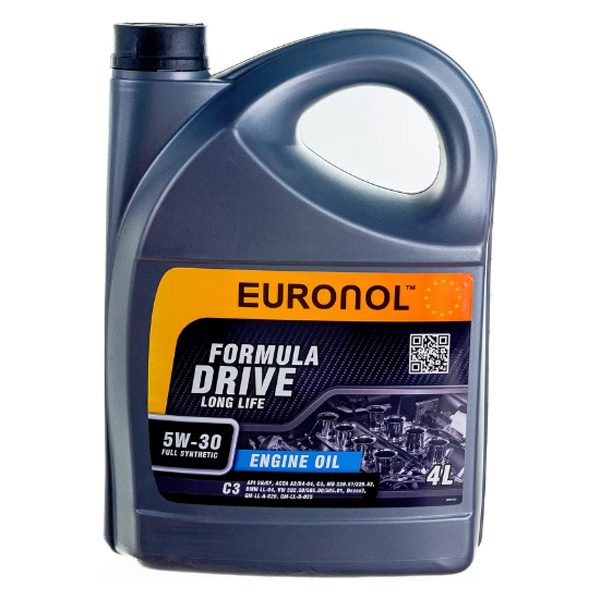 Моторное EURONOL DRIVE FORMULA  LL 5W30 4л Синтетика бензин/дизель SN/CF C3