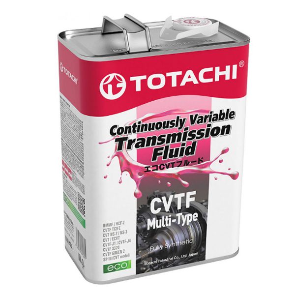 Трансмиссионное TOTACHI CVT 4л Синтетика АКПП гидрокрекинг