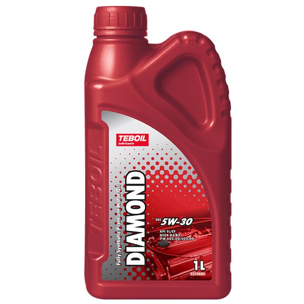 Моторное TEBOIL DIAMOND 5W30 1л Синтетика SL/CF A3/B4