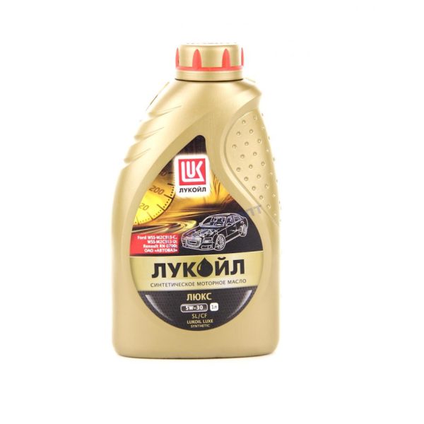 Моторное Лукойл Люкс 5W30 1л Синтетика бензин/дизель SL/CF A1/B1,A5/B5