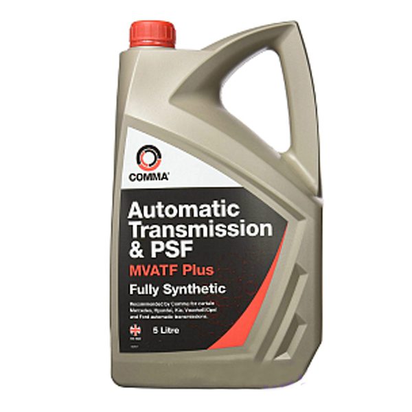 Трансмиссионное COMMA MULTI-VEHICLE ATF AND PSF 5л Синтетика (Dextron II,III,IV,Mercon V)