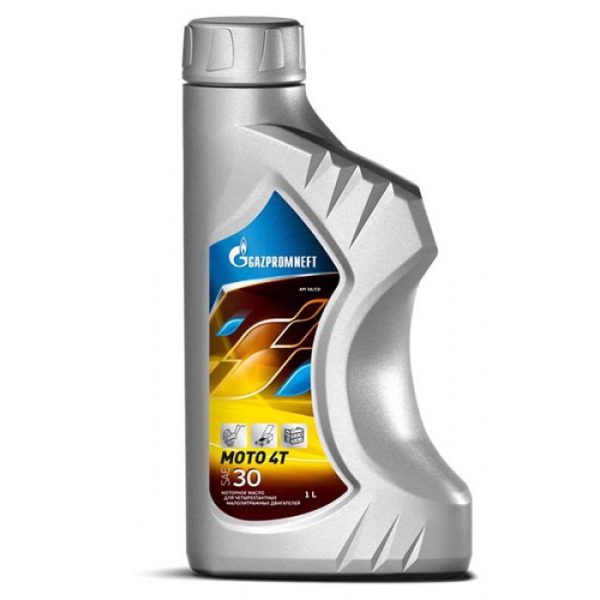 Моторное Gazpromneft MOTO 4T SAE 30 1л Минеральное бензин/дизель SG/CD