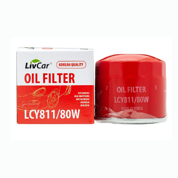Фильтр масляный LIVCAR OIL FILTER LCY811/80W (C-307/C-304)