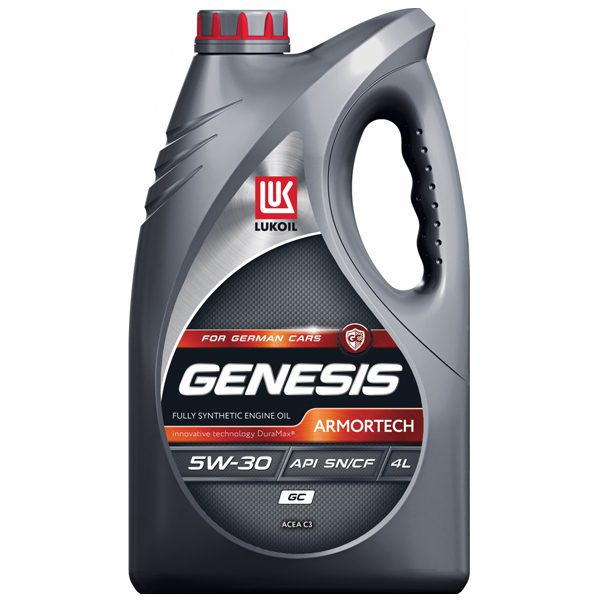 Моторное Лукойл GENESIS ARMORTECH GC 5W30 4л Синтетика бензин/дизель SN C3 1 Моторное Лукойл GENESIS ARMORTECH GC 5W30 4л Синтетика бензин/дизель SN C3