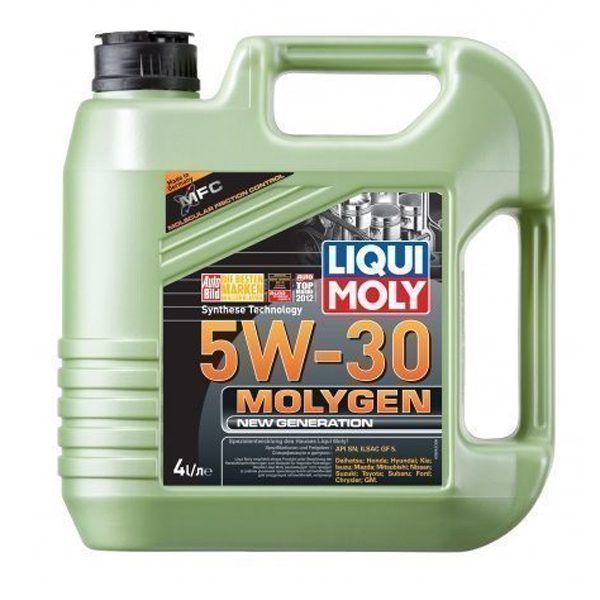 Моторное LIQUI MOLY Molygen New Generation 5W30 4л Синтетика бензин SN