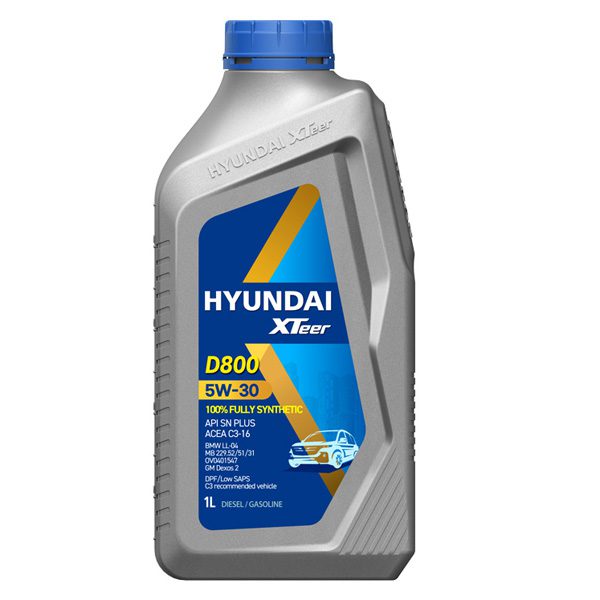 Моторное HYUNDAI XTeer Diesel Ultra Plus 5W30 1л Синтетика дизель SN DPF C3 1 Моторное HYUNDAI XTeer Diesel Ultra Plus 5W30 1л Синтетика дизель SN DPF C3