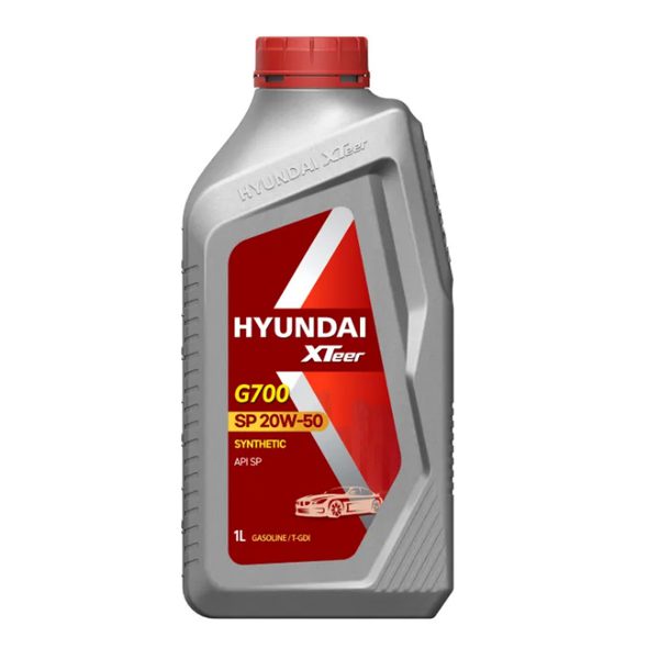 Моторное HYUNDAI XTeer Gasoline G700 20W50 1L Синтетика бензин SN
