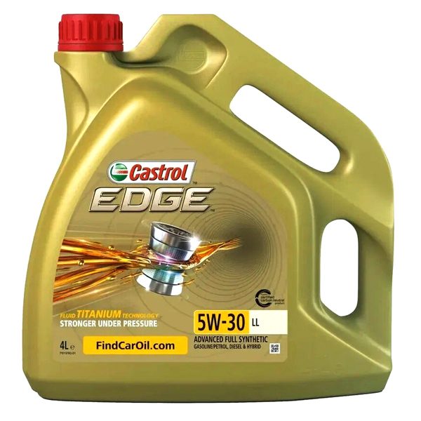 Моторное Castrol EDGE SAE 5W30 4л Синтетика бензин/дизель LL C3