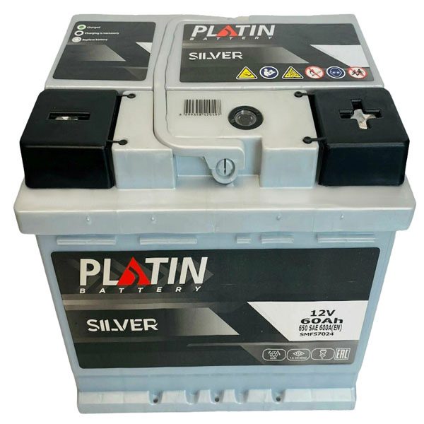 6СТ-60 * Platin Silver прямая 600А 242x175x190 (Уценка)