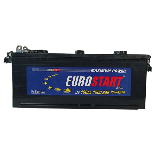 6СТ-190 * EUROSTART Blue прямая болт 1050А 513x223x223