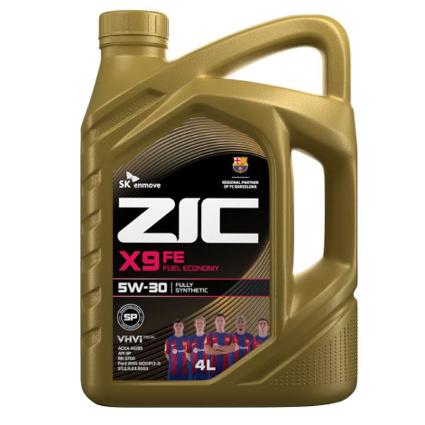 Моторное ZIC X9 FE 5W30 4л Синтетика бензин/дизель SP A5/B5 1 Моторное ZIC X9 FE 5W30 4л Синтетика бензин/дизель SP A5/B5