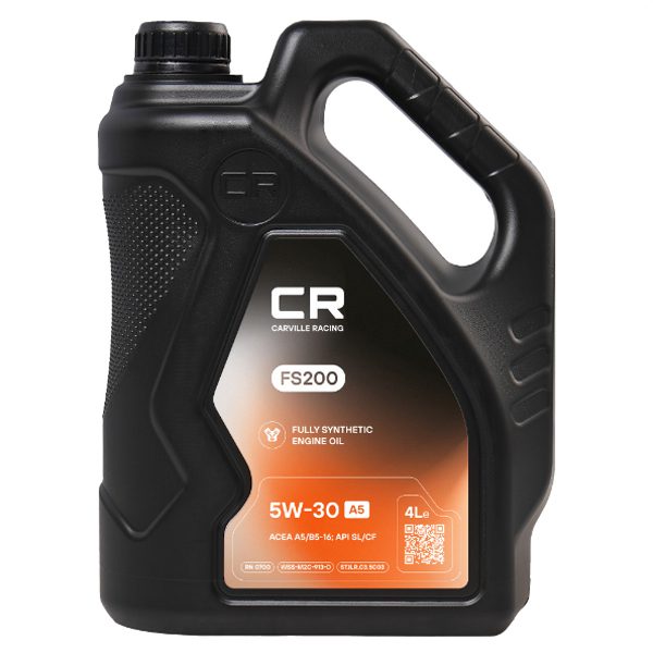 Масло моторное CARVILLE RACING FS200 5W30 4л Синтетика SL/SF A5/B5-16