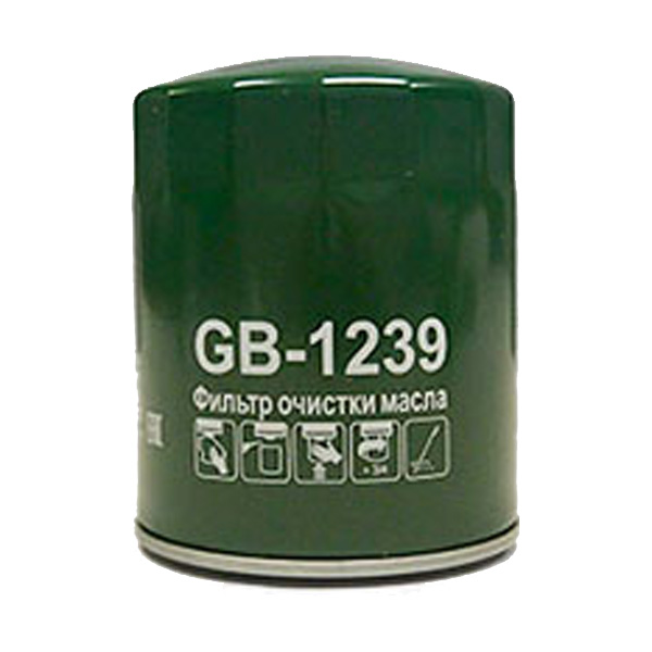 Фильтр масляный BIG FILTER GB-1239 MITSUBISHI Pajero Sport II 2.5 DI-D 08-, L200 06- (WP928/81)