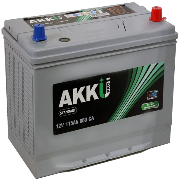 6СТ-115 * AKKU Standart Asia прямая 850А 303x177x222 (уценка) (Турция)