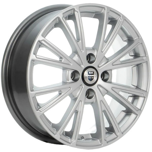 6x15 4x100 50(ET) 60.1(DIA) K&K Меандр-оригинал  сильвер-SK