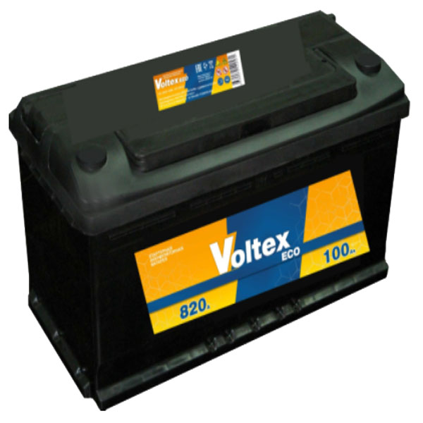 6СТ-132 * VOLTEX Eco прямая 880А 513x189x223 конус