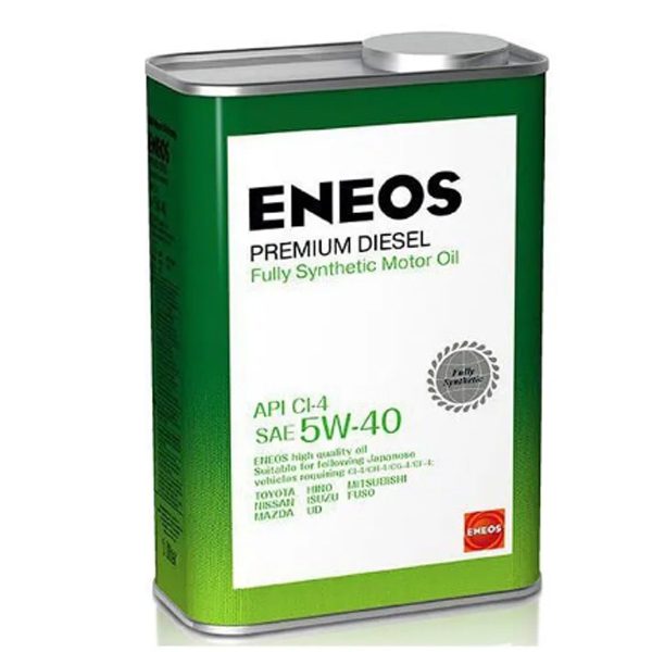 Моторное ENEOS Premium Diesel 5W40 1л дизель CI-4 синтетика