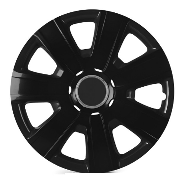 Колпаки колесные R14 Arnezi A0702049 Gamma 4шт (черно-матовые) ABS-пластик