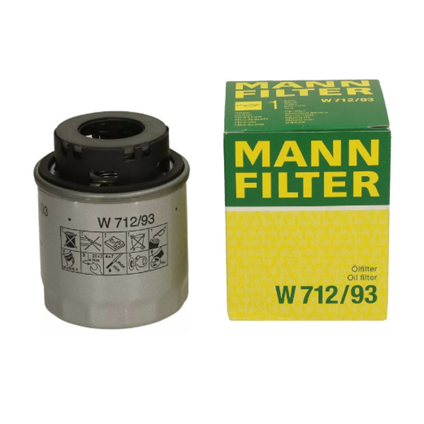 Фильтр масляный MANN W712/93 (=W712/90)