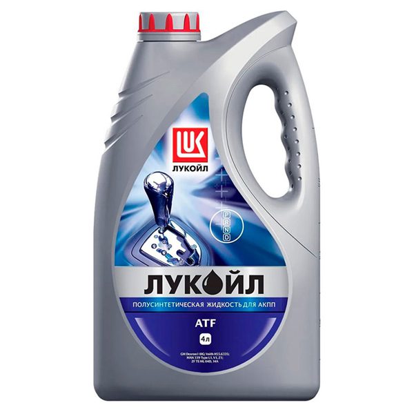 Трансмиссионное Лукойл ATF Dexron III 4л Полусинтетика АКПП/ГУР (191353)