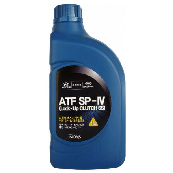 Масло 0450000115 трансмиссионное синт ATF SP-IV 1л HYUNDAI/KIA/MOBIS