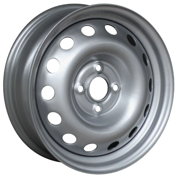 6x15 4x108 47.5(ET) 63.3(DIA) TREBL 7255 Silver Ford Fusion