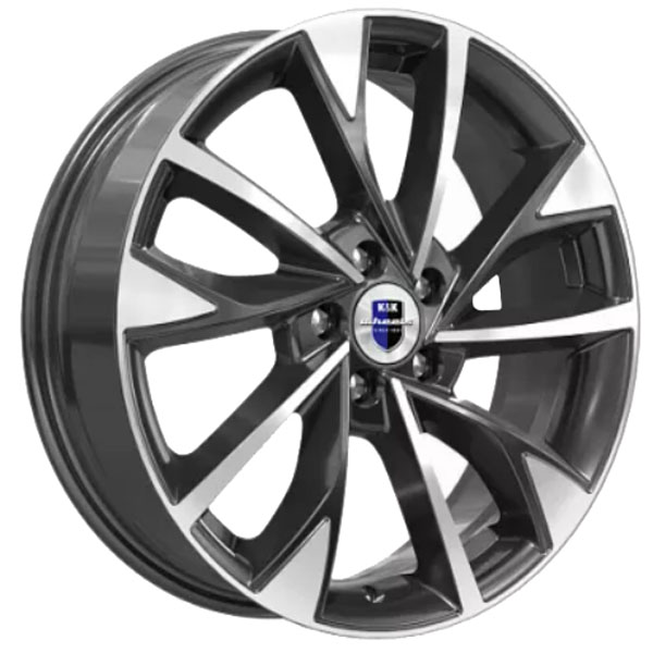 7x17 5x114.3 35(ET) 60.1(DIA) K&K Роквуд Алмаз черный