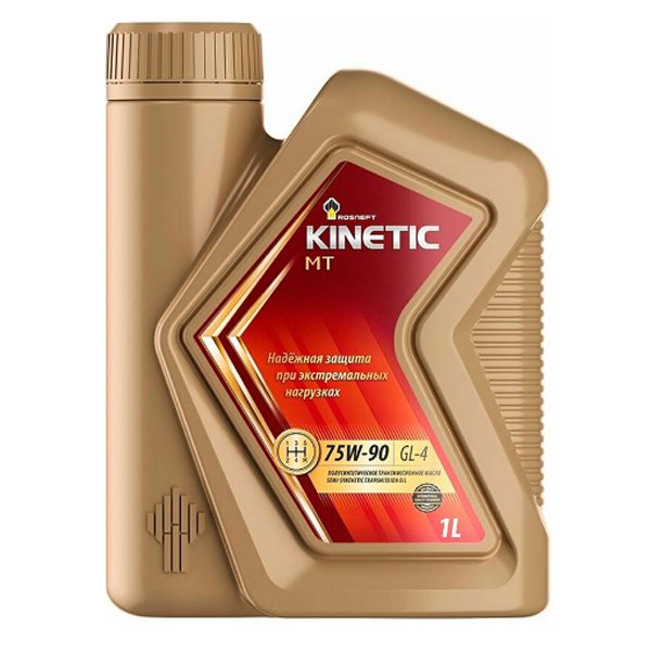 Трансмиссионное Rosneft Kinetic MT 75W90 1л Полусинтетика GL-4