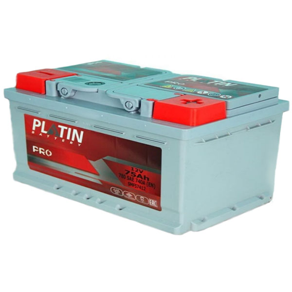 6СТ-75 * PLATIN PRO обратная 740А 278x175x190