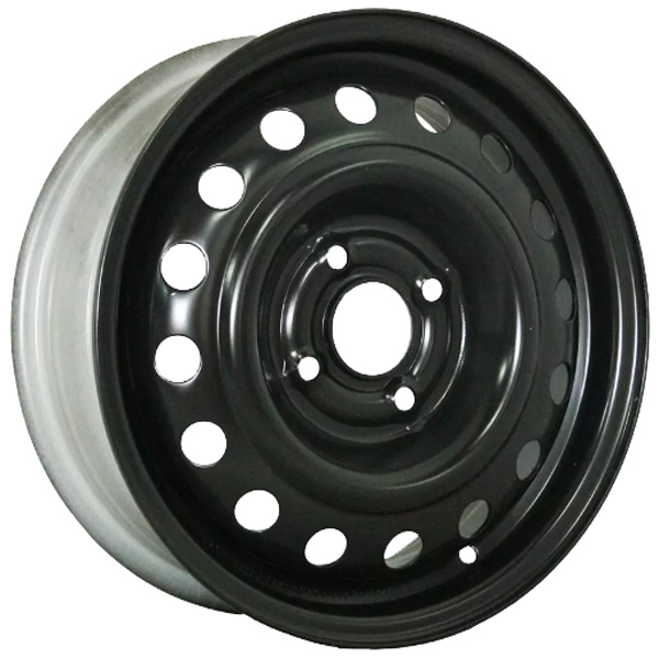 5.5x15 5x114.3 47(ET) 67.1(DIA) TREBL 7475 Black Hundai Elantra/KIA Ceed