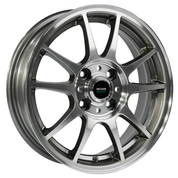6x15 4x100 46(ET) 54.1(DIA) Megami MGM-5 GMF